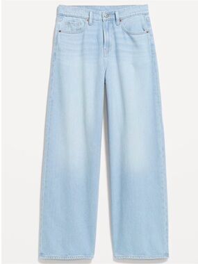 NWT Old Navy Baggy Wide Leg Jeans New 30 W